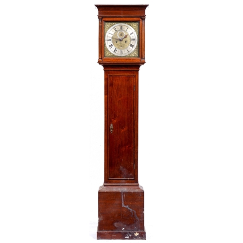 Appraisal: An English walnut eight day longcase clock Jno Stokeld Lincoln