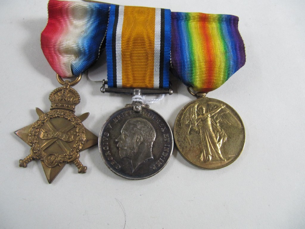 Appraisal: Lot comprising WWI medal group to PTE W B Wilson