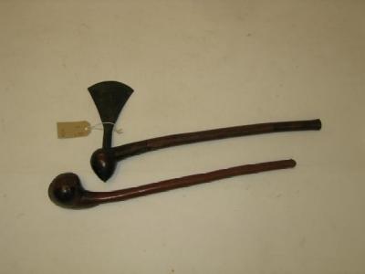 Appraisal: AN AFRICAN HARDWOOD KNOBKERRIE th th century c long and