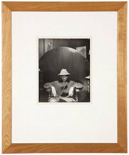 Appraisal: Alfred Stieglitz 'John Marin at '' gelatin silverprint on paper