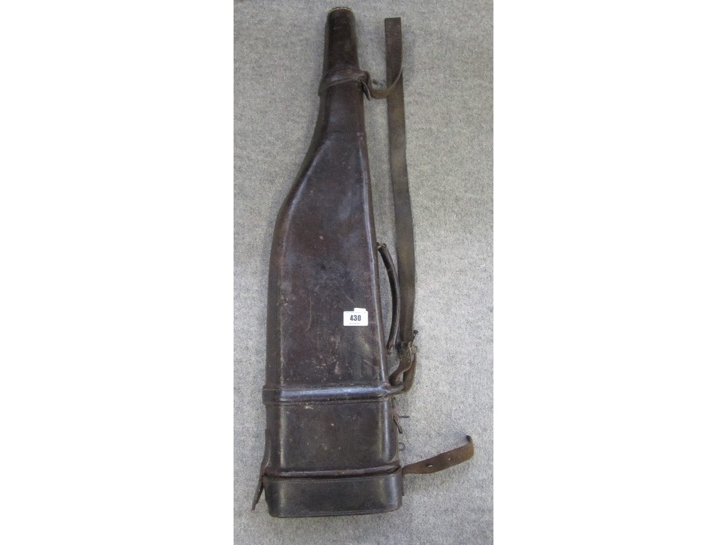 Appraisal: Leg of mutton gun case