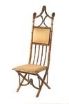 Appraisal: SIDE CHAIR - Circa - high back bamboo side chair