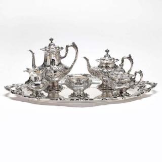 Appraisal: Reed Barton Francis I Sterling Silver Tea Coffee Service the