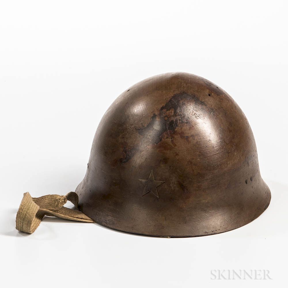 Appraisal: Imperial Japanese Army Helmet Imperial Japanese Army Helmet c s-