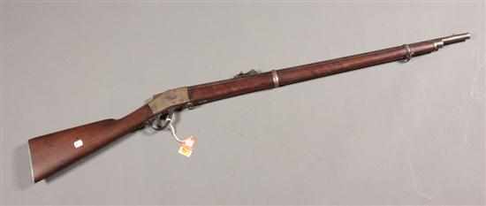 Appraisal: Sharps Borchardt hammerless rifle marked ''Old Reliable Sharps Rifle Co