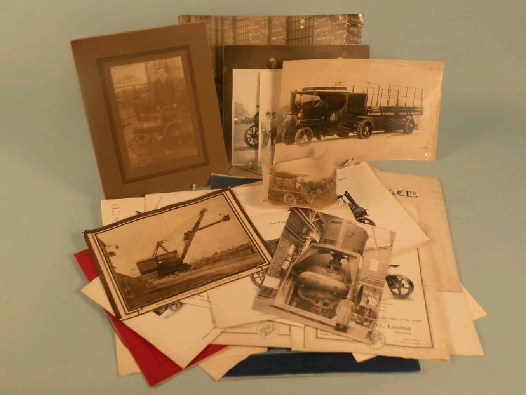 Appraisal: A quantity of photographs to include one of the Robey