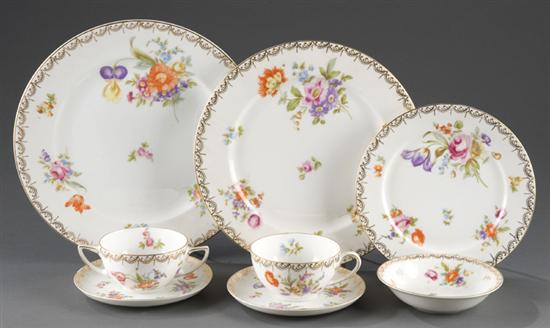 Appraisal: Rosenthal porcelain dinnerware service for plus additional pieces th century