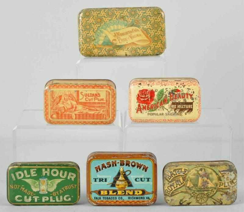 Appraisal: Lot of Tobacco Tins Description Includes Sulton's American Beauty Idle