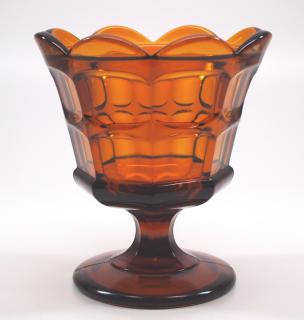 Appraisal: Pressed Worcester sugar bowl A mid th century pressed glass