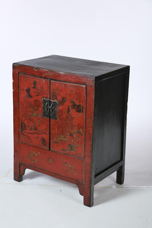 Appraisal: CABINET Chinese Shanxi province nd half- th century hardwood Mortised