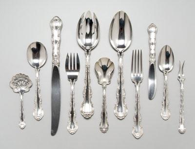 Appraisal: Gorham Strasbourg sterling flatware pieces no monograms oz T excluding