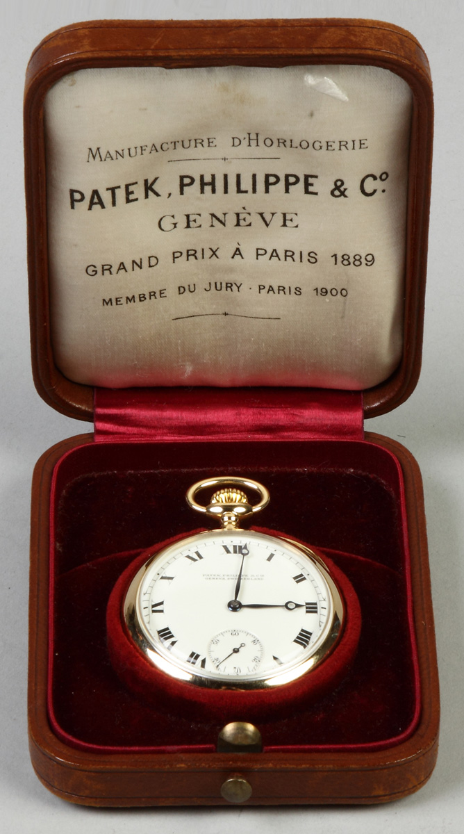 Appraisal: Patek Philippe K Gold Pocket Watch jewel