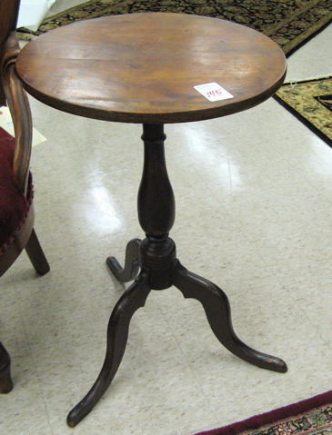 Appraisal: TRIPOD CANDLE TABLE American late th early th century having