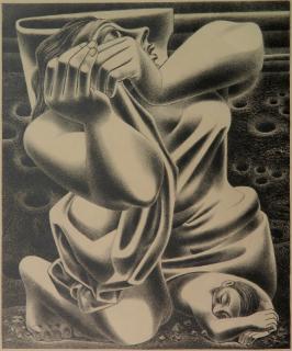 Appraisal: Emilio Amero lithograph Emilio Amero Mexican American - - ''The