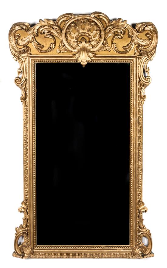 Appraisal: Sale Lot A George III Giltwood Mirror early th century