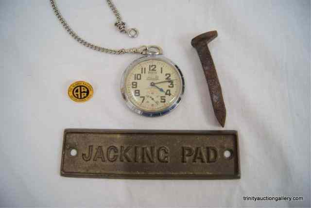 Appraisal: Vintage Austin Railroad Pocket Watch Other ItemsThis is for a