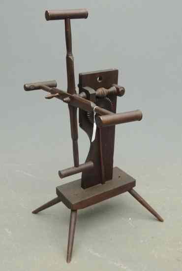 Appraisal: th c wool winder '' Ht