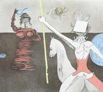 Appraisal: Image by Salvador Dali Spanish - Off The Battle from