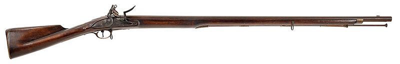 Appraisal: Reproduction British Brown Bess Flintlock Musket - in smooth bore