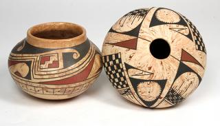 Appraisal: lot of Native American Casas Grandes polychrome decorated pottery lot