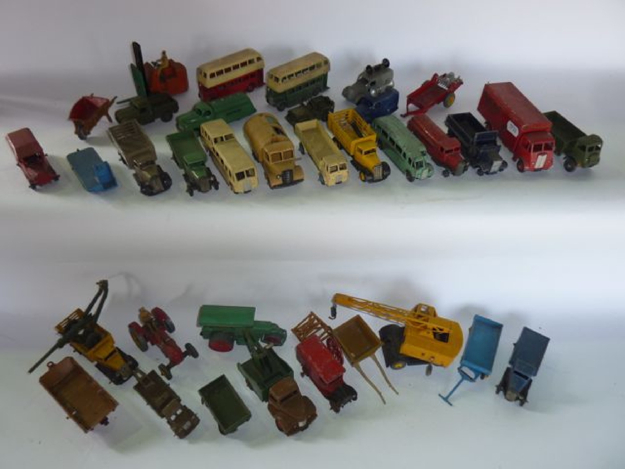 Appraisal: A quantity of vintage die cast model vehicles by Dinkey