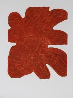 Appraisal: Enrique Peycere French - Passion in Red Specimen Sheet size