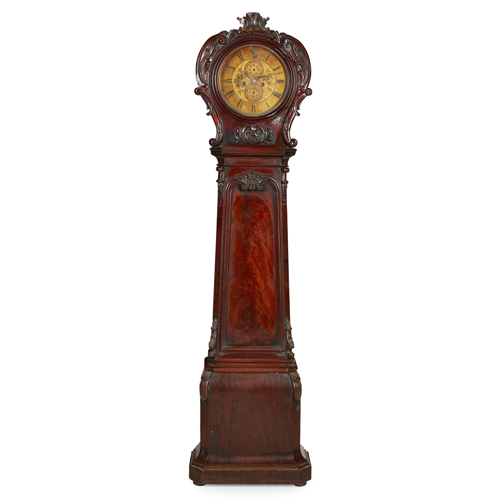 Appraisal: SCOTTISH WILLIAM IV DRUMHEAD LONGCASE CLOCK BY H CONNELL GLASGOW