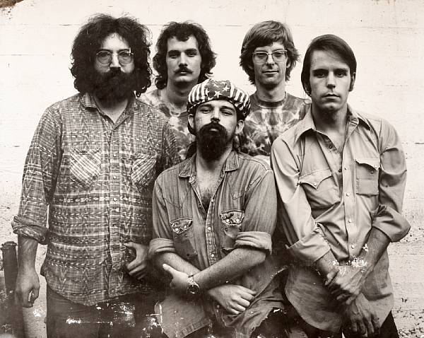 Appraisal: A Bob Seidemann mounted-to-board photographic print of The Grateful Dead