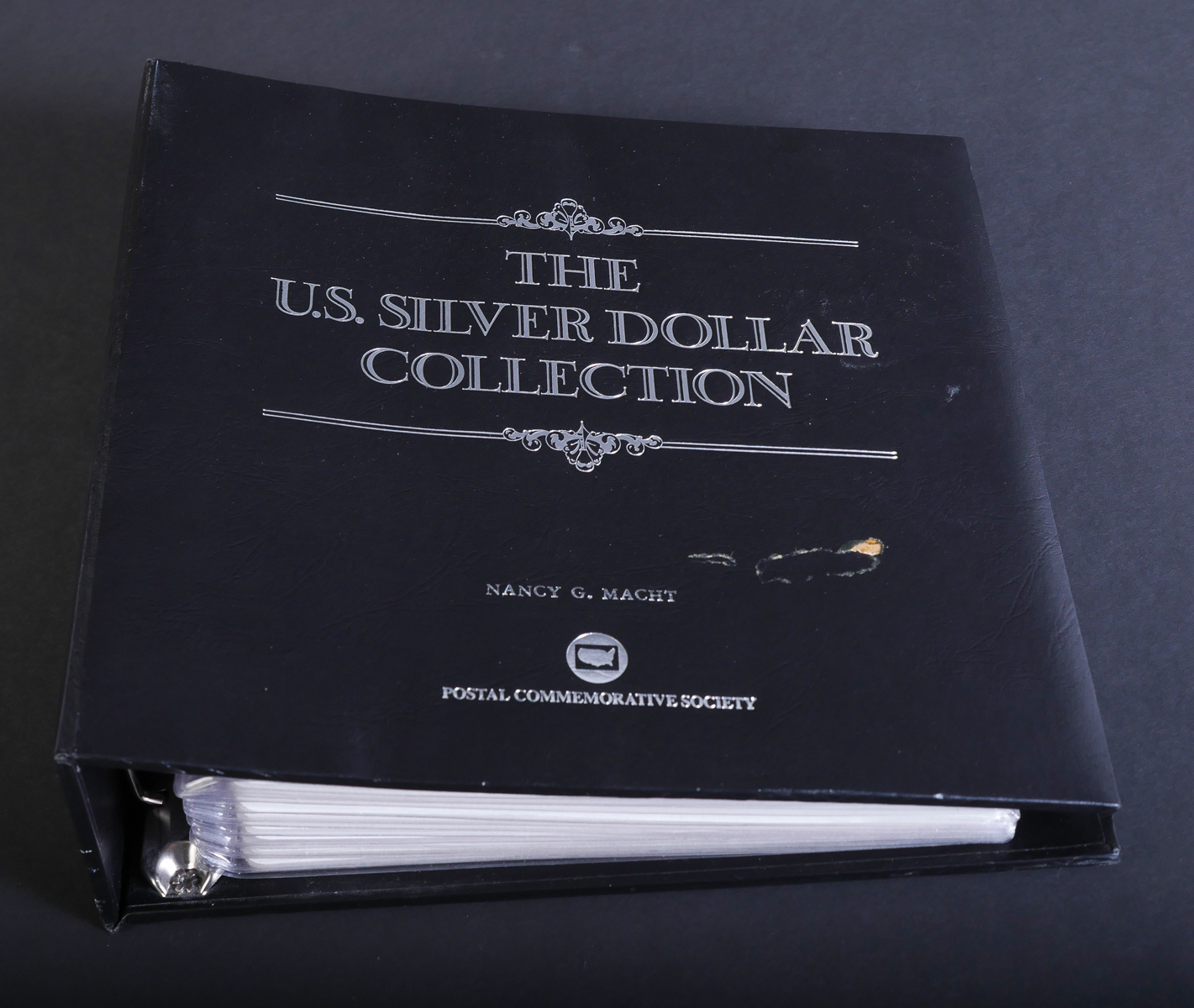 Appraisal: PC ''THE U S SILVER DOLLAR COLLECTION'' Contains US silver