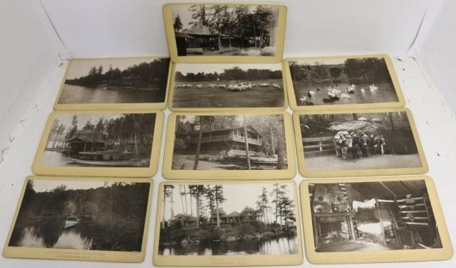 Appraisal: EDWARD BIERSTADT LATE TH C COLLECTION OF MOUNTED PHOTOS OF