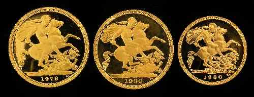 Appraisal: An Elizabeth II Proof Sovereign a ditto Proof Half Sovereign