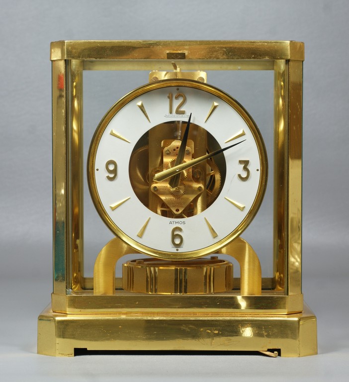 Appraisal: Jaeger LeCoultre Atmos clock right hand hinged front door SN