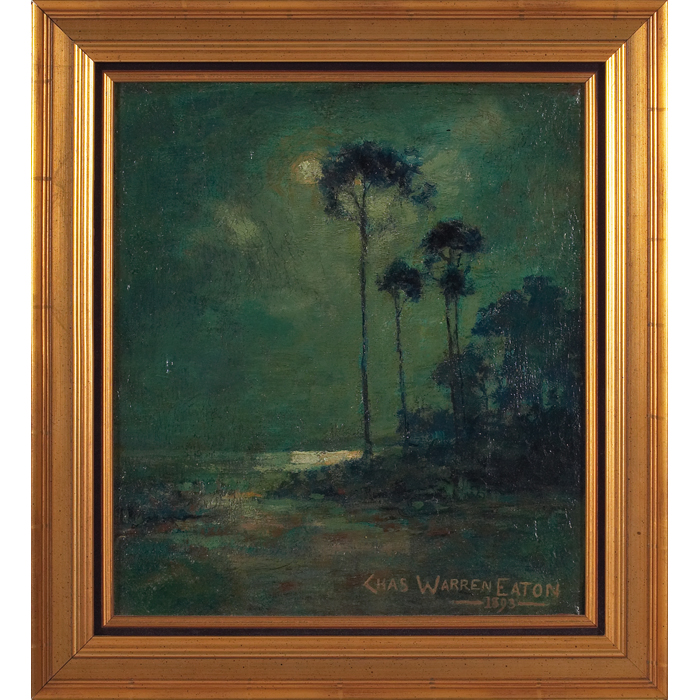 Appraisal: Charles Warren Eaton American - ''Nocturnal Landscape '' oil on