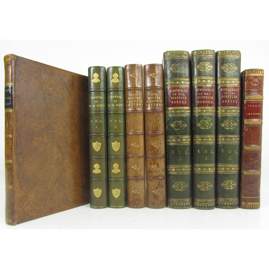 Appraisal: Scott Sir Walter a collection of works in volumes comprising