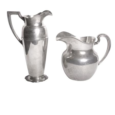 Appraisal: Two Sterling Silver Water Pitchers Estimate -