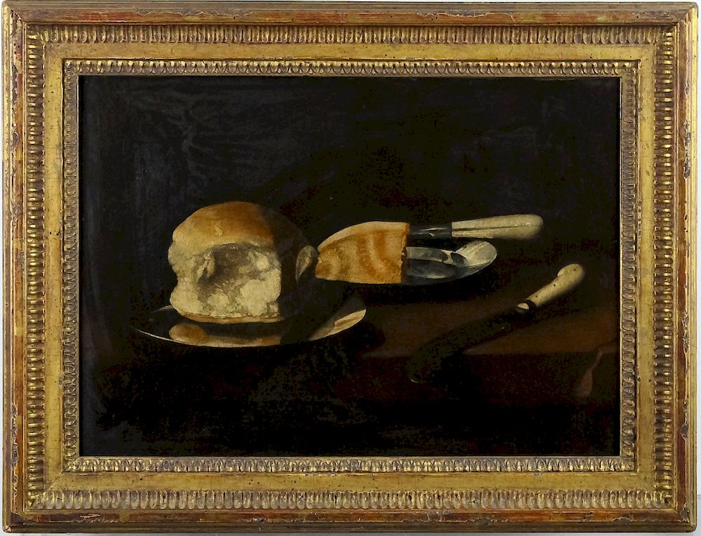 Appraisal: Pieter Claesz or Willem Claesz Heda Oil Painting Antique Dutch