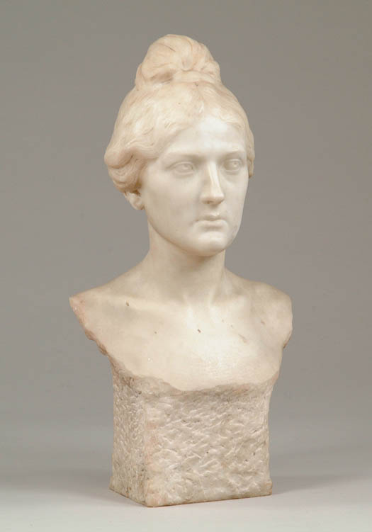 Appraisal: M ZIEGLER European th th Century LIFE SIZE BUST OF