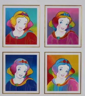 Appraisal: Peter Max American b Disney Suite Snow white group of