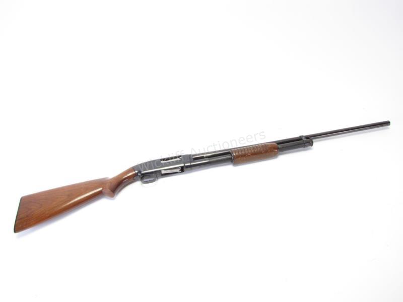 Appraisal: Winchester Model Slide Action Shotgun-Blued round barrel Chambered in ga