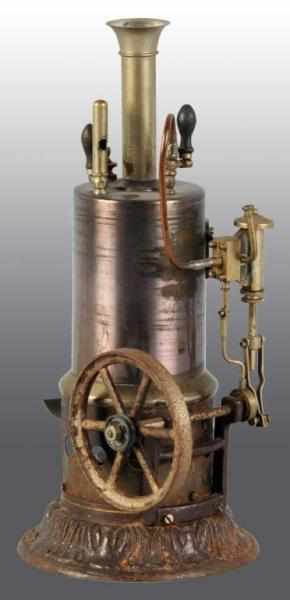 Appraisal: Schoenner No Vertical Steam Engine Description Ca Note the ornate