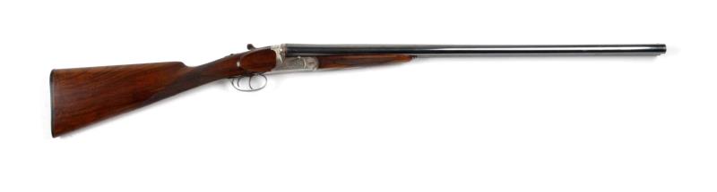 Appraisal: Fine SxS Shotgun Serial This shotgun is a gauge Top