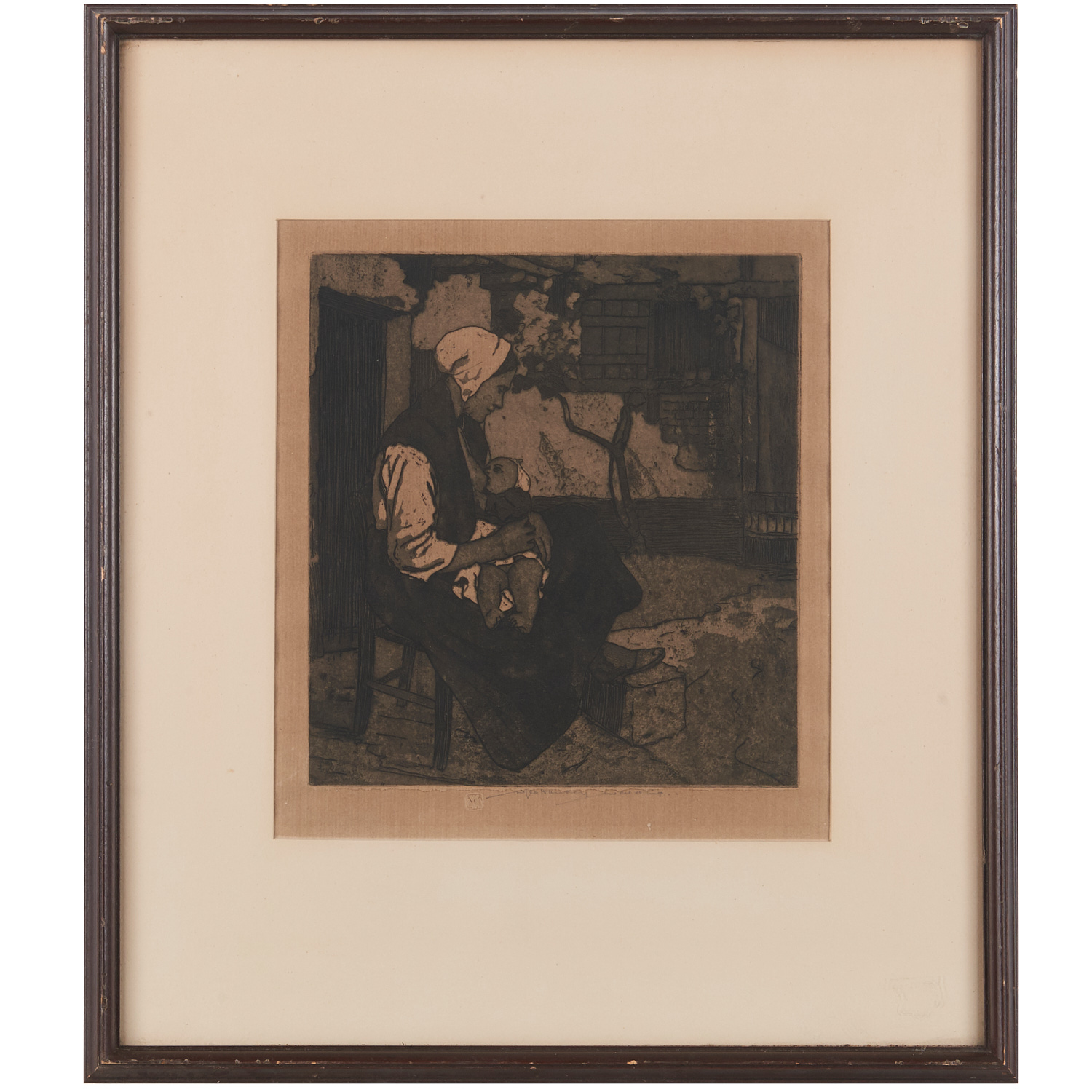 Appraisal: WILLIAM LEE HANKEY ETCHING William Lee Hankey British - The