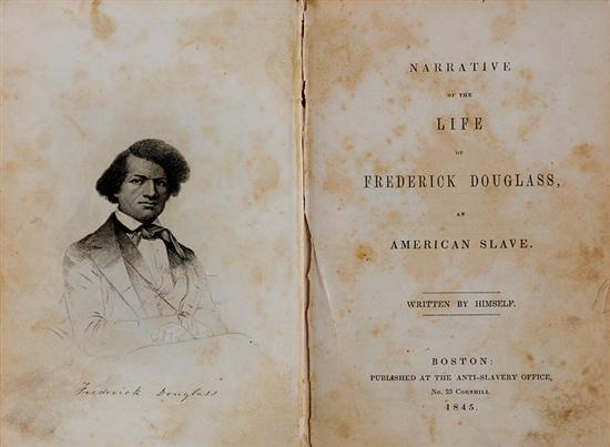 Appraisal: Vary rare book Frederick Douglass NARRATIVE OF THE LIFE OF