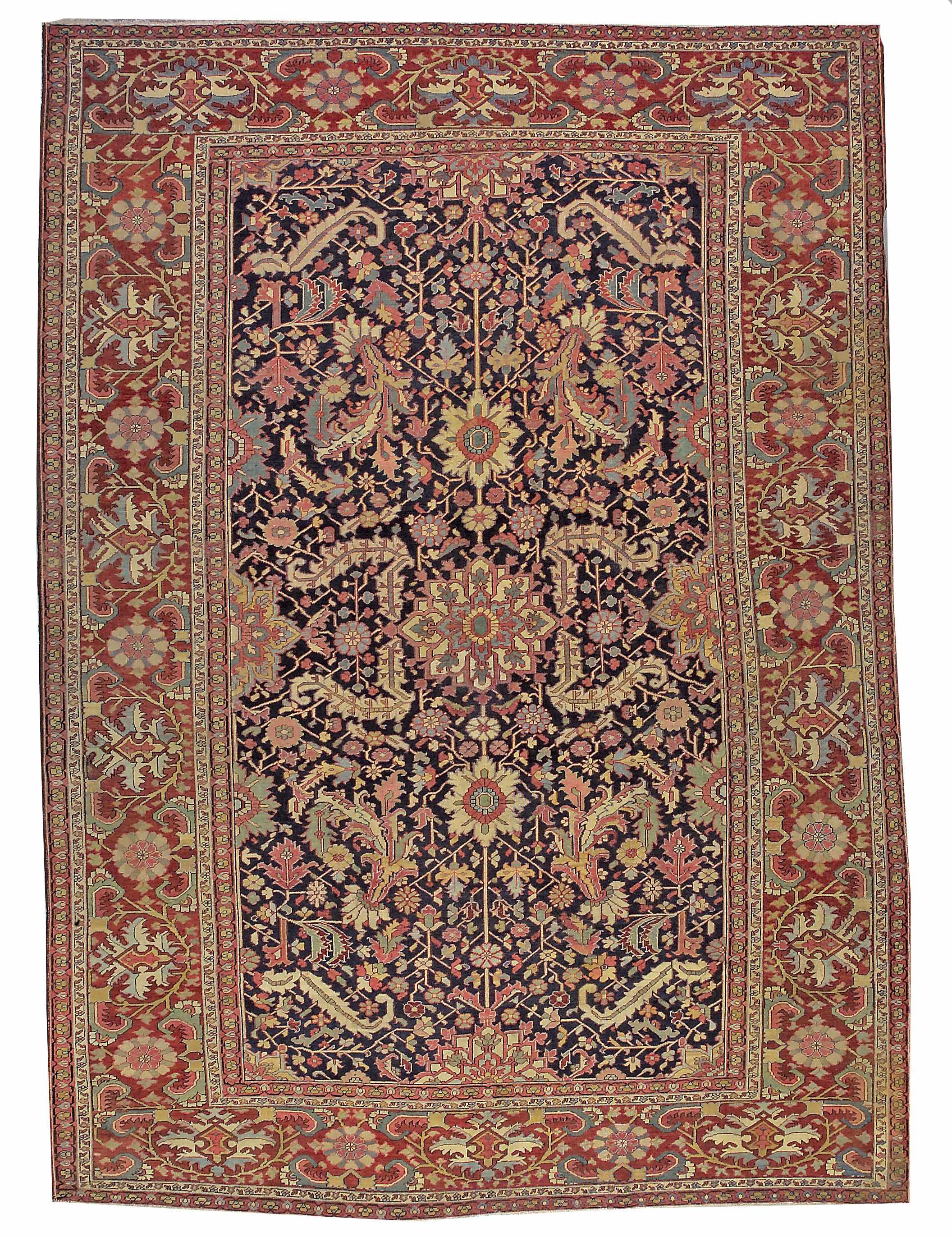 Appraisal: A Serapi carpet Northwest Persialate th centurysize approximately ft in