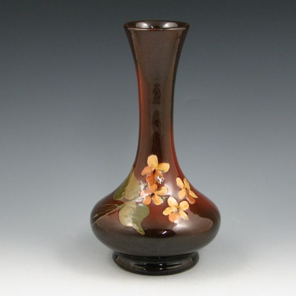 Appraisal: Cambridge Art Pottery Terrhea standard glaze vase with floral decoration