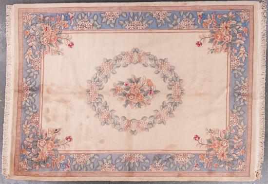 Appraisal: -line Chinese carpet China modern x Estimate -