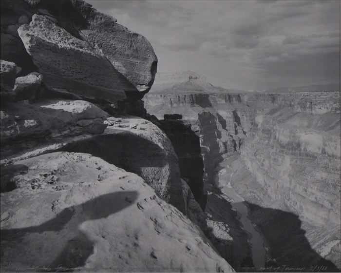 Appraisal: MARK KLETT b VIEW OF GRAND CANYON IN HOMAGE TO