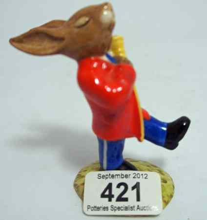 Appraisal: Royal Doulton Bunnykins figure Drum Mayor DB with golden jubilee