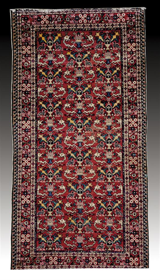 Appraisal: Antique Persian Malayer carpet circa ' x '