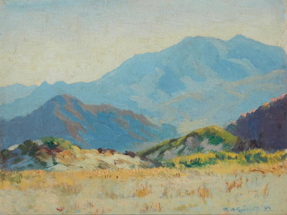 Appraisal: William Alexander Griffith - Sheep Mountain South of Palm Desert